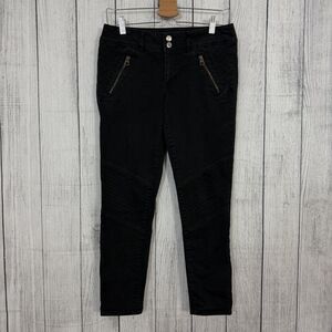 American Eagle Women's Size 6 Black Low-Rise Ankle Cropped Pants